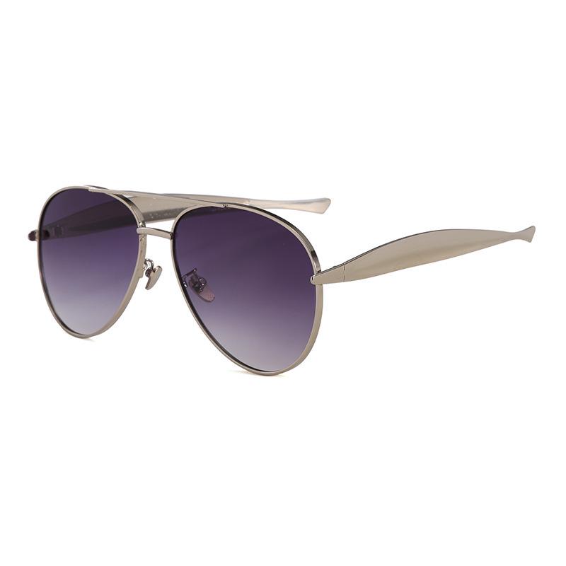 Frog-Shaped Metal Retro 2025 European & American Women's Sunglasses