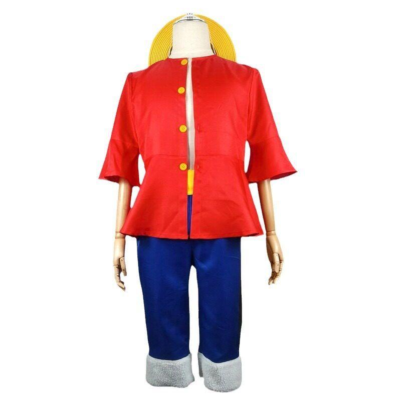 One Piece Nika Luffy Cosplay Costume, Second Generation Two Years Later Version, in Stock