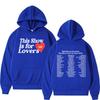 Niall Horan The Show Live On Tour Men's Hoodie Casual High-quality Fashion Album Printed Hoodie
