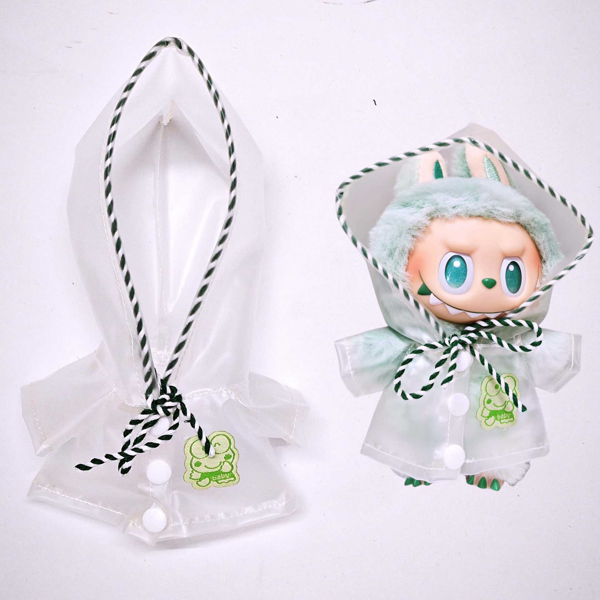 

Одяг для ляльки Лабубу Реалістичний Трендовий Дощовик Модний Дитячий Одяг для Міні Ляльки Labubu doll clothes