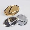 64mm/77mm Car Steering Wheel Emblem for Lexus IS ES CT LS NX GX PX GS200t IS250 ES300 LS500 GX470 Chrome Decal Interior Styling