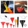 1set of multi-purpose Multi piece combination funnel various models for refueling multi-purpose funnel oil funnel long mouth