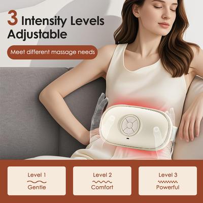 Body Slimming Massager Electric Abdominal Massage Belt Fat Burning Bian Stone Kneading Anti-Cellulite Belly Kneading Remover