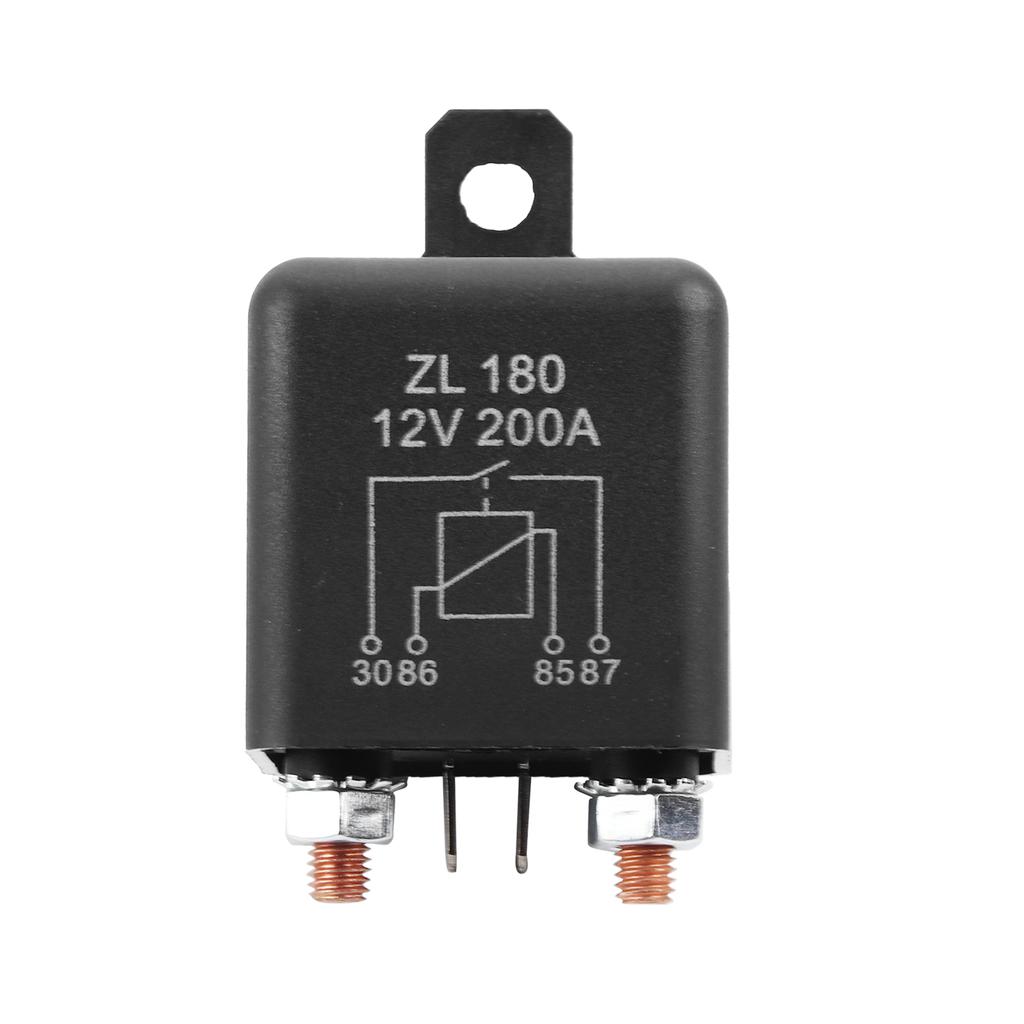 New 12V 200A Heavy Duty Split Charge ON OFF Switch Relays Car Auto Boat 200Amp