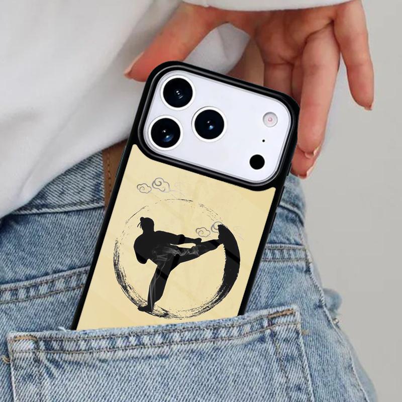 Kung Fu Oyama Kyokushin Karate Phone Case for iPhone 17ProMax 12 13 14 15 16e 17 Pro Max Plus Air Cover