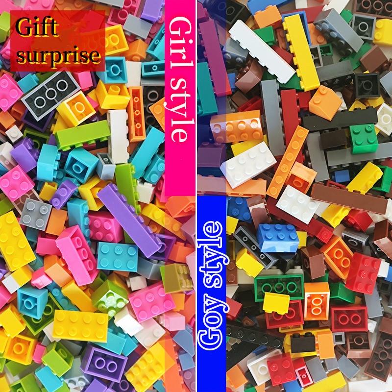 Dětské hračky Stavebnice Dárkový talíř Figurka 260g Asi 200ks Puzzle DIY pro děti 16 barev/smíšené barvy/chlapecký/dívčí styl