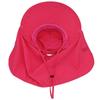 Summer Adult Men's and Women's Outdoor Sun Protection Caps Shawl Caps UV Protection Sun Hat 50 + Fishing Hat Bucket Hat