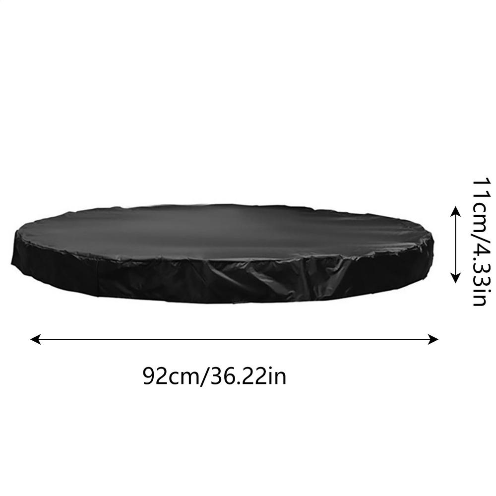 Outdoor Trampoline Cover 210D Oxford cloth Waterproof dust proof Garden courtyard Children play equipment protective cover