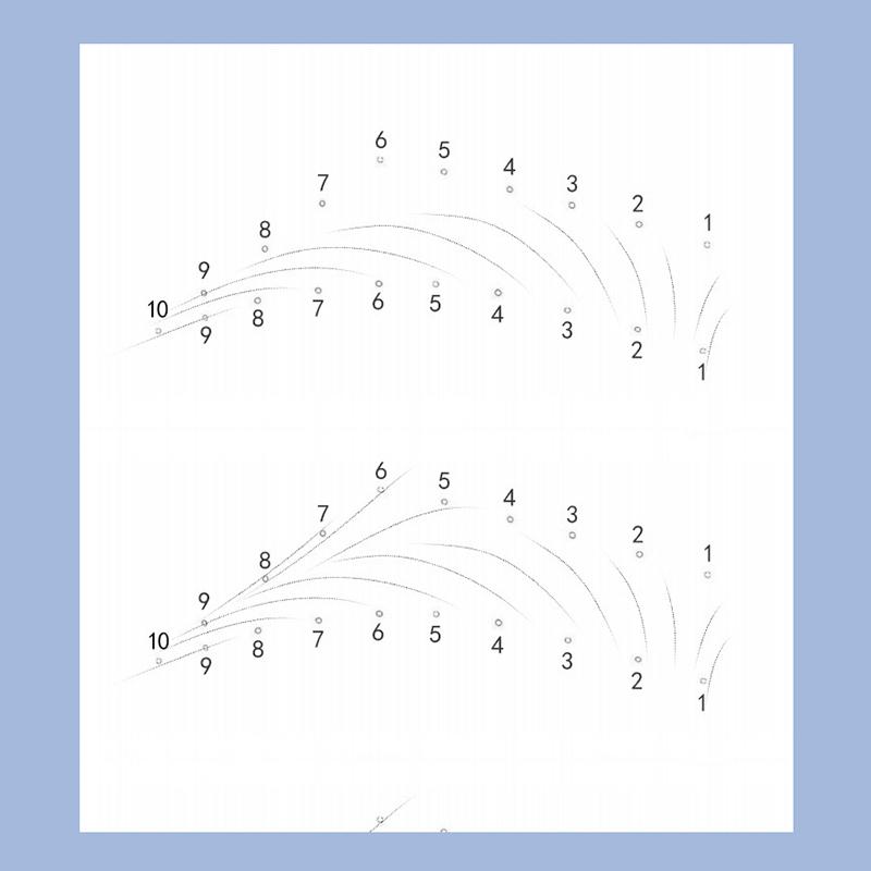 Yarı Kalıcı Vahşi Çizgi Kaş Dövmesi Uygulama Cildi Yeni Başlayan Nakış Silikon Simüle Kaş Eğitim Cildi Dövme Aletleri
