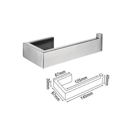 MDNG Wall-mounted Bathroom Towel and Tissue Holder