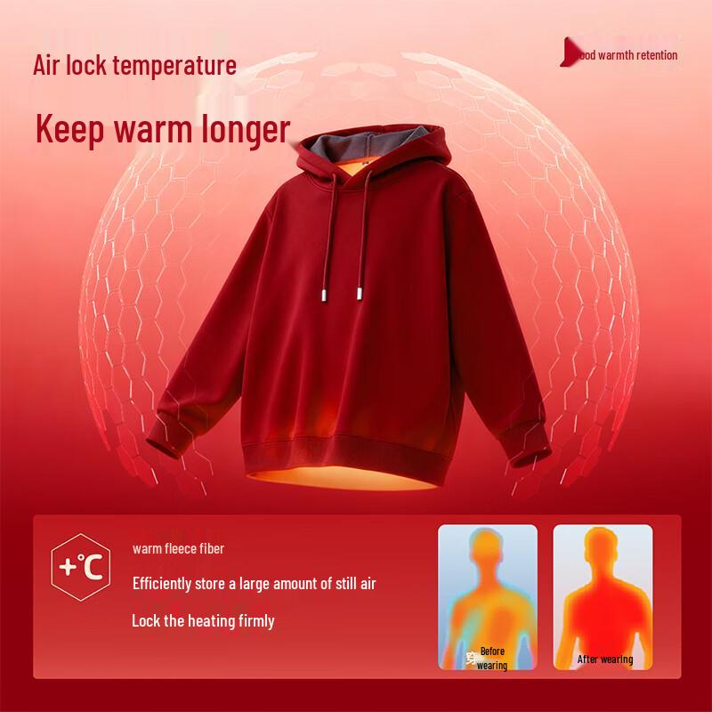 Warrior Men's Winter Fleece Hoodie