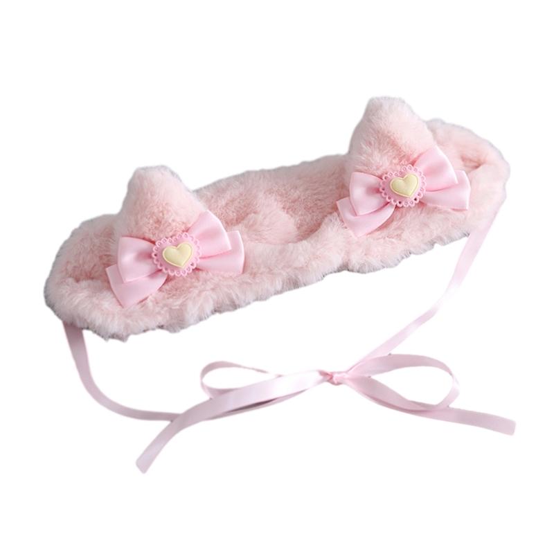 

Plush Cat Ear Headband Cosplay Costume Hairhoop Party Props Headpiece ComicCon Headdress Girl Animation Accessories