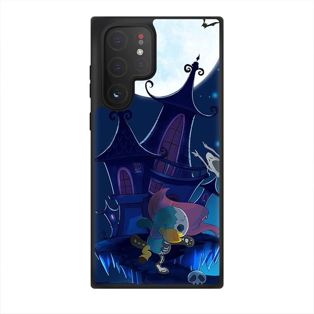 Happy Halloween-Hülle für Samsung Galaxy S10 S20 S21 S22 Fe Plus Ultra Note 10 Lite A10 A20 A30 A52 A71 A72 Rückseite Softcover Coque