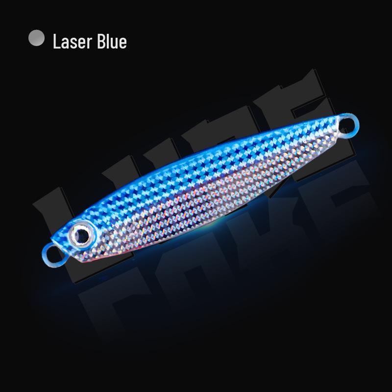 Yan Luya Long Cast Metal Jig for Freshwater & Saltwater Fishing - Sinking Lure with Blood Groove Hook for Bass, Walleye, & Mackerel