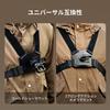 SmallRig Quick Release Action Camera Chest Mount (with Adjustable Harness Strap and Safety Lock), Compatible with DJI OSMO Pocket 4/3/Action 6/5 Pro/4