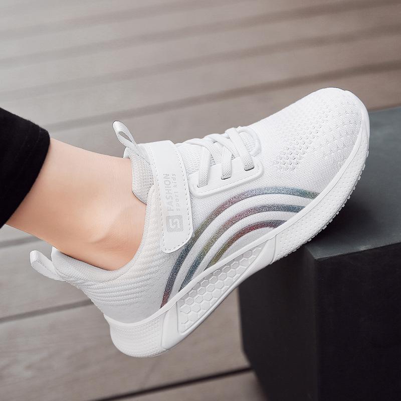 Red Trainers Shoes Kids Girls Comfortable Platform Girl Sports Shoes Children's Running Sneakers