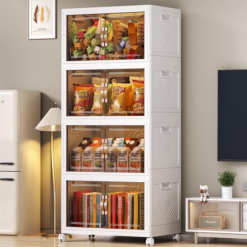 High-End Multi-Layer Storage Cabinet for Living Room and Kids' Room