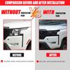 Yinanlutos Headlight Film Protective Compatible with Nissan Frontier 2022-2025 Front Head Light PreCut Decoration Sticker Decal Car Exterior