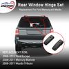 Rear Window Hinge Set Liftgate Glass Hinge Right & Left | Replacement For 2008-2012 Ford Escape 2008-2011 Mercury Mariner Mazda Tribute | Replaces#