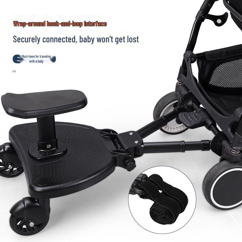 Stroller Add-On: Child Standing Board & Auxiliary Seat for Second Kid