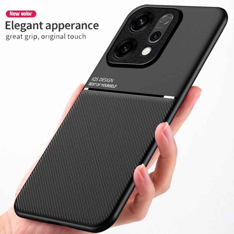 Rugged Non-Slip Magnetic Case For OPPO Reno 14 Pro 14F Reno14 F 5G Portective Cover Back Shell Coque Fundas Capa
