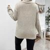 Womens Sweaters Trendy Color Block Tops Long Sleeve Shirts Fall Winter Fashion Clothing