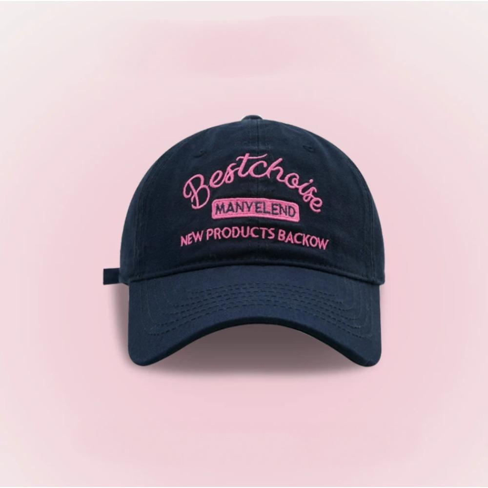 American Retro Soft Embroidered Baseball Cap, Summer Sun Hat For Men Women Face Slim Daily Casual Outdoor Fashion Headwear