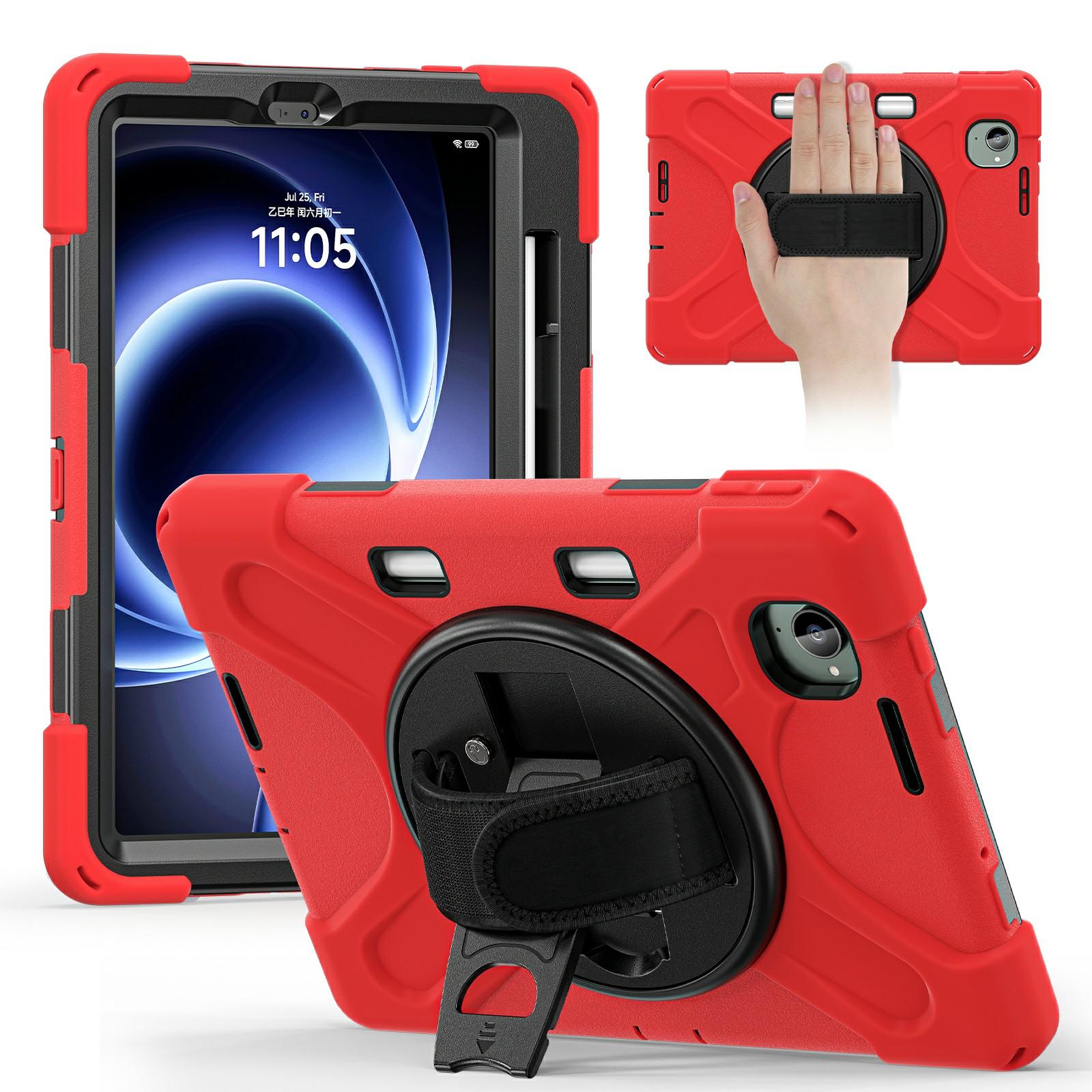 

For Xiaomi Pad Mini/Redmi K Pad Case TPU + PC + Silicone Kickstand Anti Drop Tablet Cover C