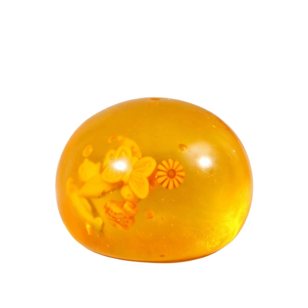 Slow Rising Coconut Oil Squishy Ball Clear Jelly Ball Quick-rebound Squeeze Toy Office