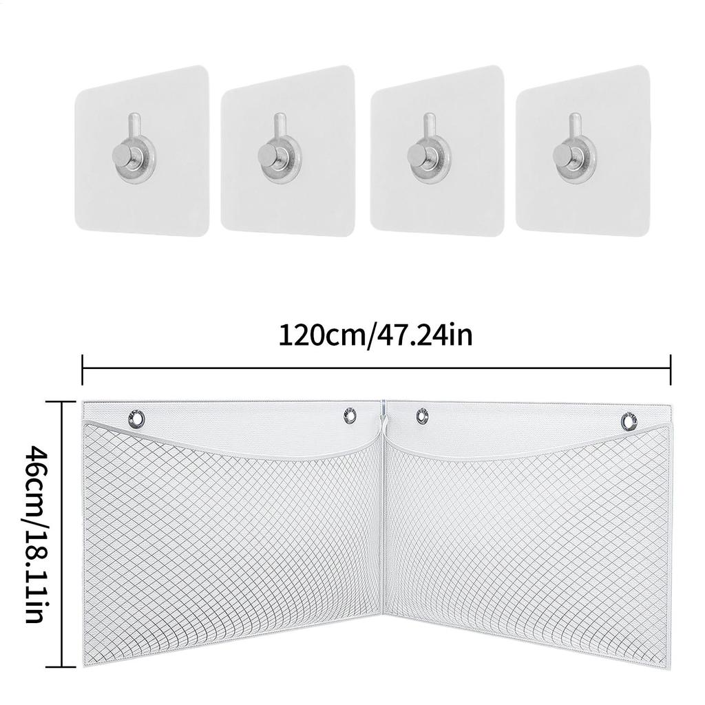 Net For Stuffed Animals Corner Wall Net Storage Bag For Stuffed Animal Doll Organizer Bag Room Decor For Boys Girls Toddler