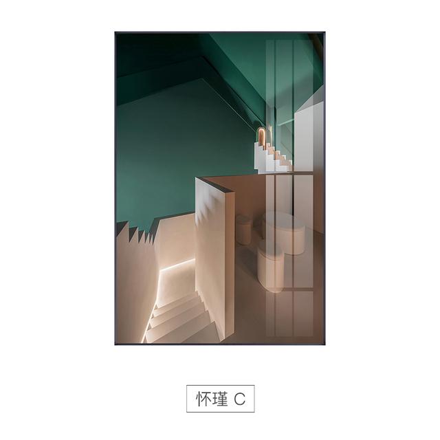 Modern structure art Canvas Painting posters and print Industrial type wall art Picture for Living Room Bedroom Aisle home decor