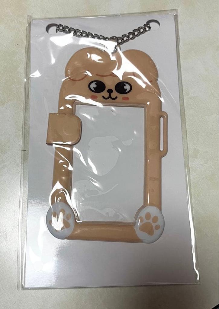 [USED] StrayKids Photo Card Keychain Papim