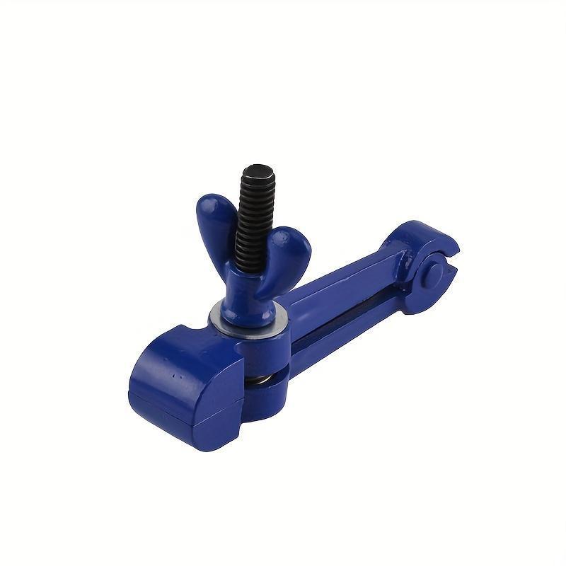 

1 шт. ручные тиски ручной зажим трубные тиски сантехнический инструмент мастерские тиски трубный инструмент стальная рукоятка пружинный зажим основание плоскогубцы