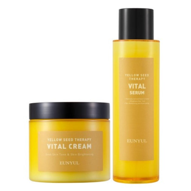 

Eunyul Yellow Seed Therapy Vital Cream + Набор сывороток