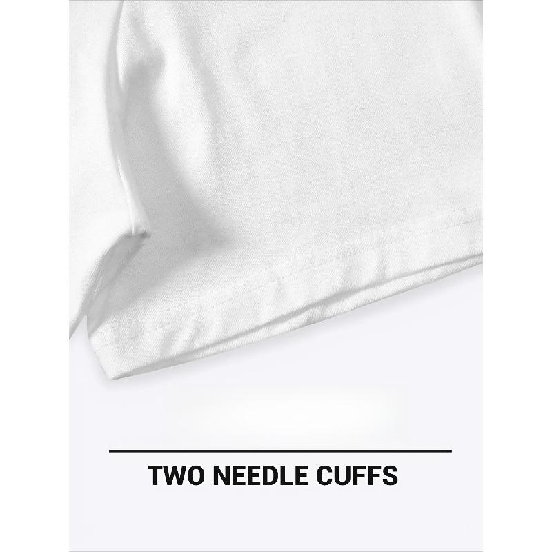 European Sizes Men'S Pure White T-Shirt | Mindset Revolution: Bold T-Shirt, Casual Style, Crew Neck, Regular Fit