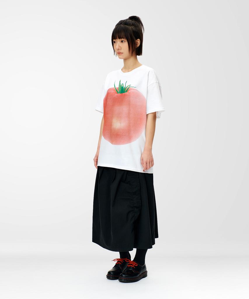 LAUGHER Tomato T-Shirt - White