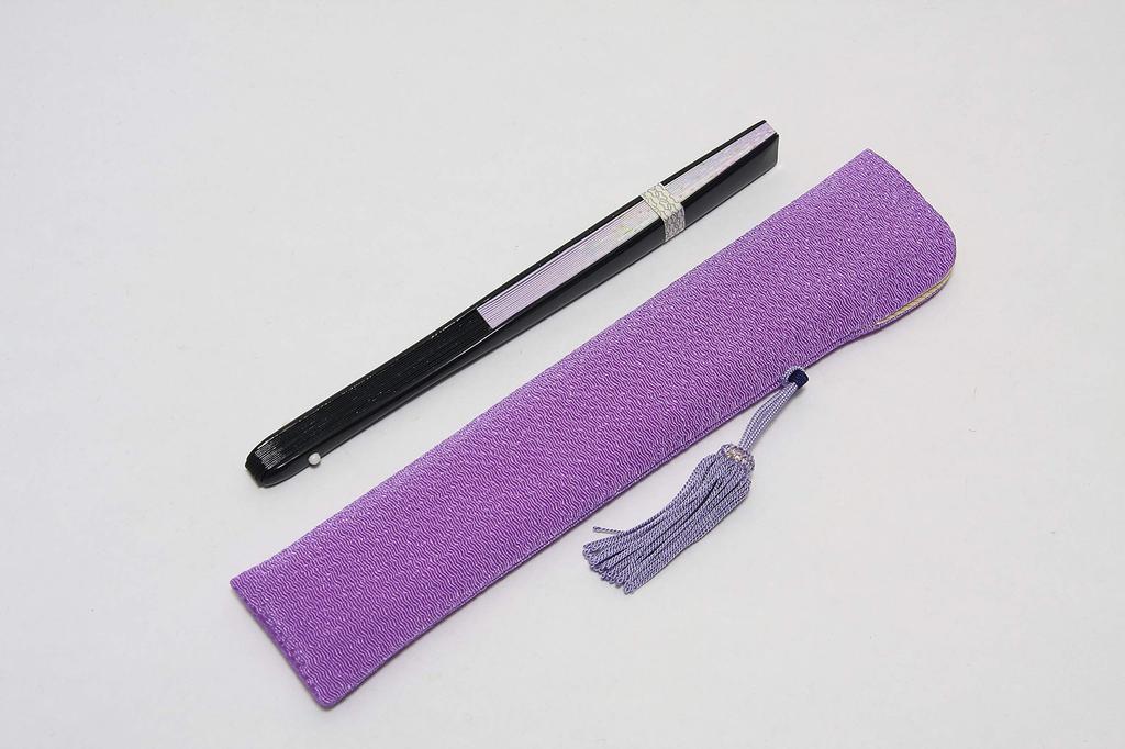 Kyoto Fächer mit Fächertasche und Kosmetikbox [Hasegawa] Damen (Tsukizakura)