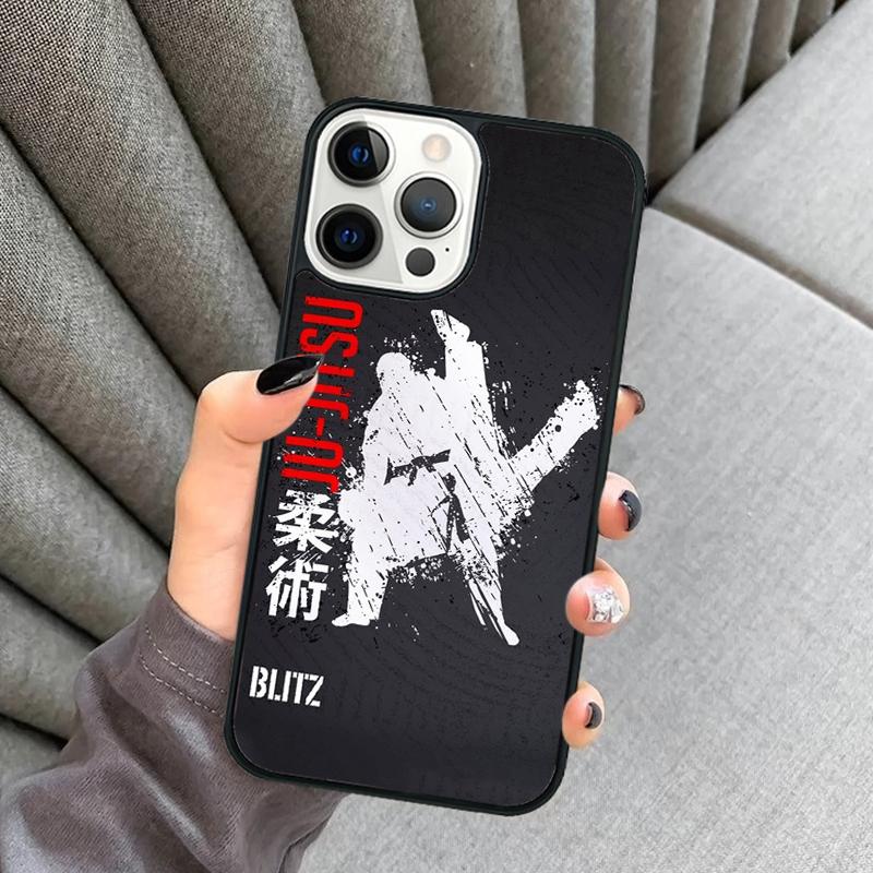 sport Martial Art MMA Fight Jiu Jitsu Phone Case For iPhone 17 Air 16 16e 15 13 14 Pro Max 11 12 Plus 2022 MAX Cover