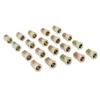 20 Pcs Brake Line Nuts Fittings M10 X 1mm Metric Brake Line Invert Flare Fittings For 3/16 Inch Brake Line Tube