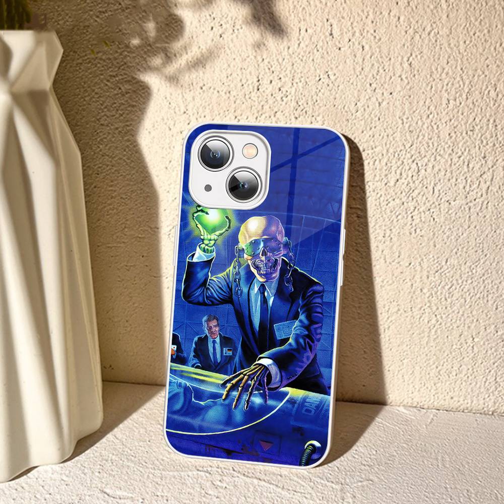 Rock Band Megadeths Tempered Glass For Iphone 14 13 12 11 Pro Mini XS MAX 14Plus X XS XR Fundas