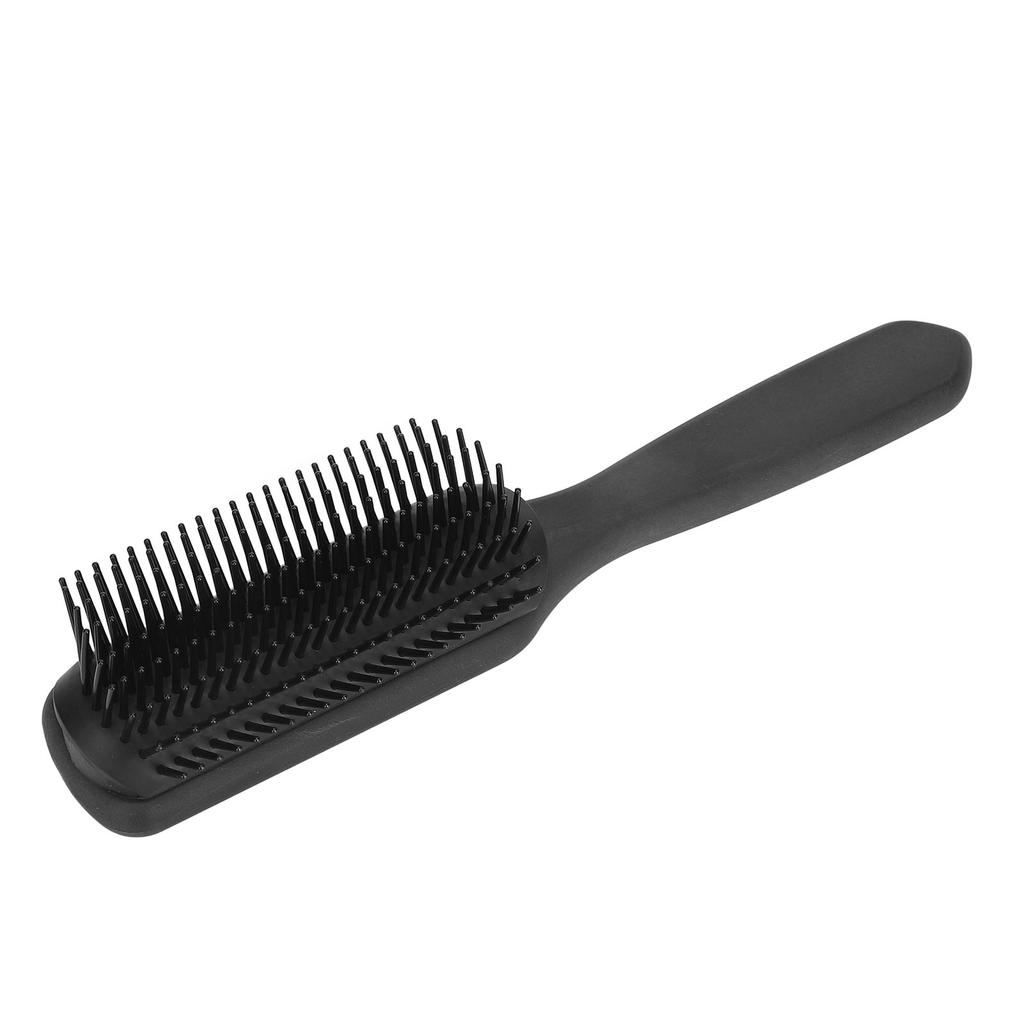 Grzebień do włosów 9 rzędów szczotka do stylizacji wygładzająca rozczesująca antystatyczna szczotka do włosów kręconych dla każdego rodzaju włosów
