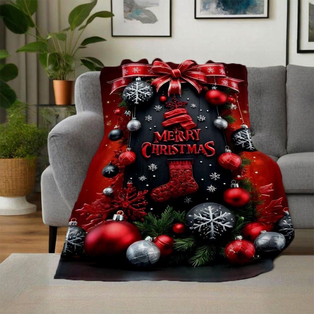 Blanket Flannel Throw Blanket for Sofa, Bed, Travel, Camping, Office