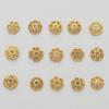 Ancient Style Sand Gold Flower Spacer Bead Bracelet & Necklace DIY Kit