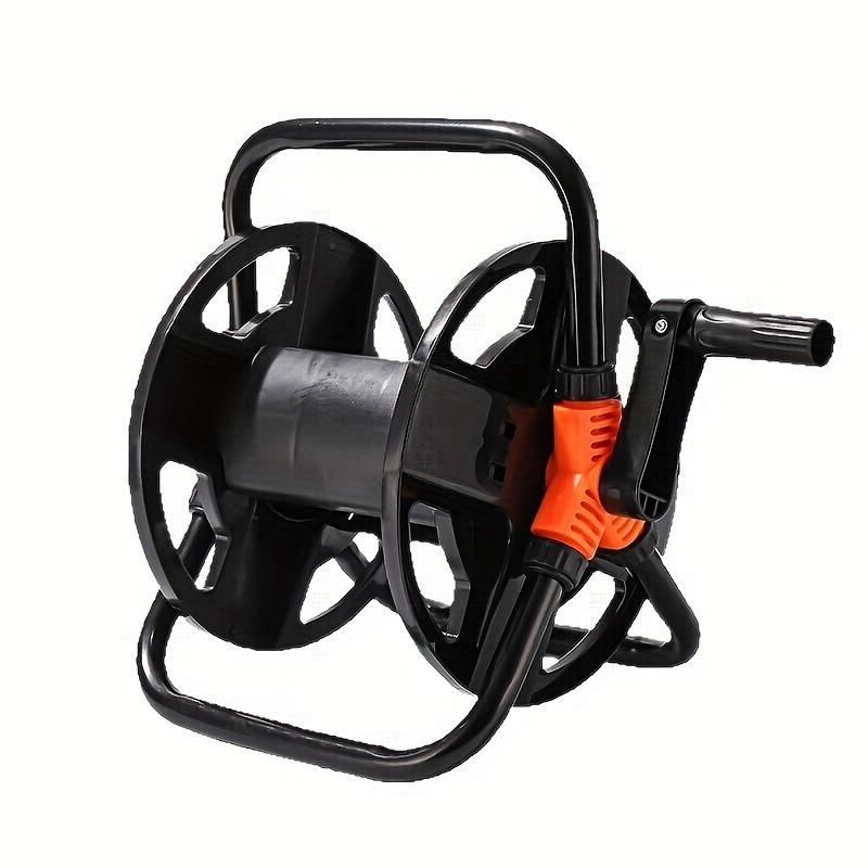 Schlauchaufroller Lagerregal Vier-Wege-Rohre Bis zu 20 Meter lang Tragbarer Wasserschlauch Schlauchaufroller Bewässerungsschlauch Aufwickelrolle