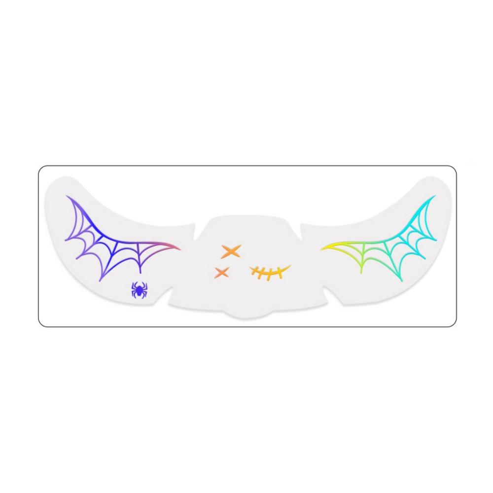 Waterproof Halloween Makeup Stickers Long Lasting Freckle Tatto Stickers  Festival Holiday Events