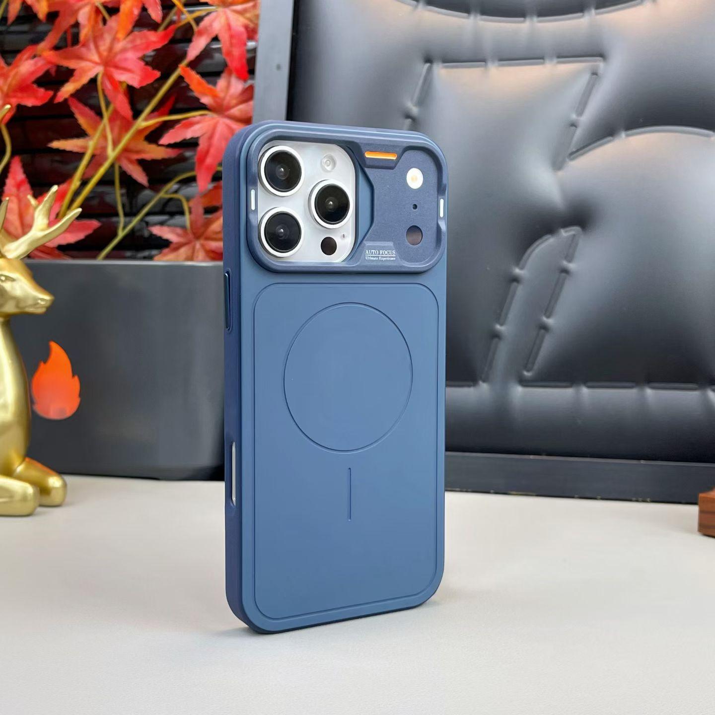 

Liquid Soft Skin Feel Magnetic Phone Case For IPhone 11 12 13 14 15 16 17 Pro Max For Magsafe Wireless Charging Shockproof Cover iPhone17 Pro