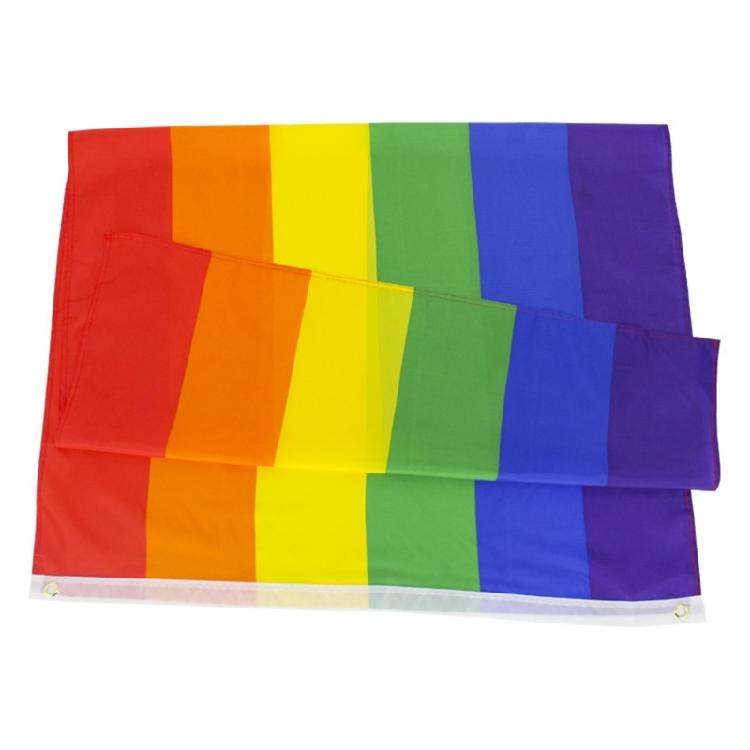Colorful LGBT Flag 90x150cm/35x59inch Lesbian Gay Bisexual Transgender Flags