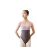 Aurora Beauty Sheer Leotard for Kids X Size S [abby] & Juniors/Pink Greige,
