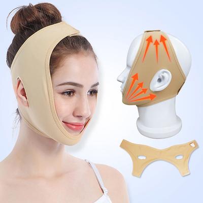 Elastische Gesicht Abnehmen Verband V Linie Gesicht Former Frauen Kinn Wange Fahrstuhl Up Gürtel Gesichts Massage Strap Gesicht Hautpflege werkzeuge Schönheit
