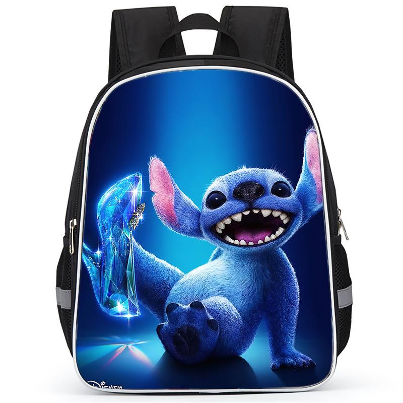 Stitch Peripheral Anime Backpack Men'S And Women'S School Bags